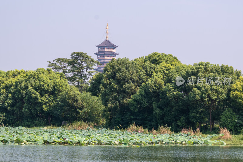 江苏扬州市江都开元寺药师宝塔建筑