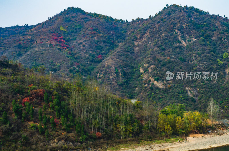 河南洛阳白云山，秋天风景