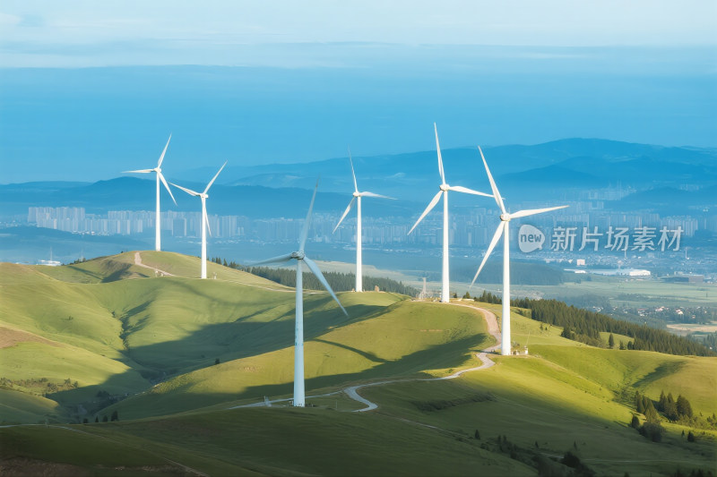 山间风力发电设备