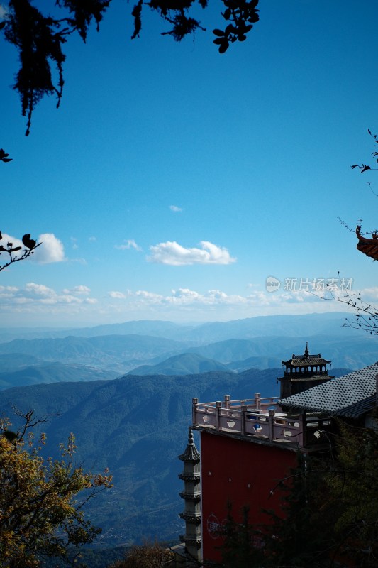 云南大理鸡足山景区