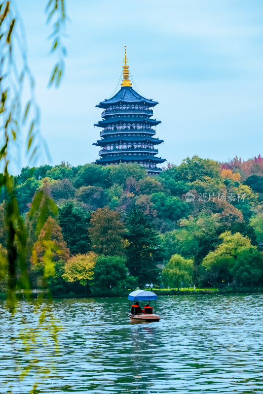 浙江杭州西湖风景名胜区秋景