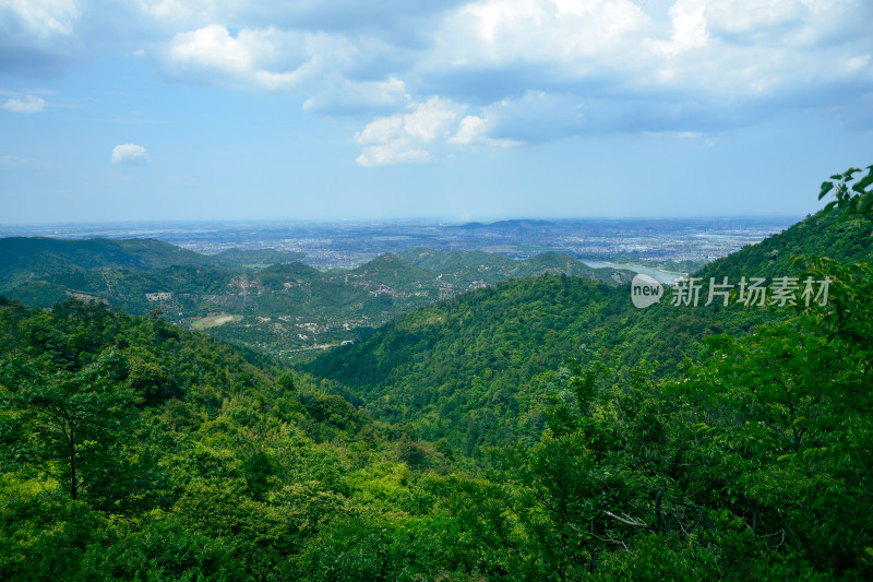 山中的风景