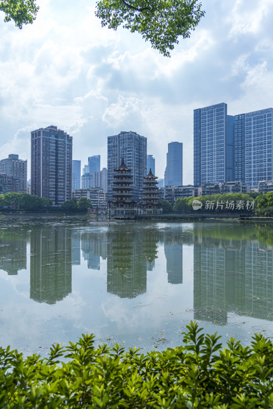 武汉江岸区宝岛公园风景