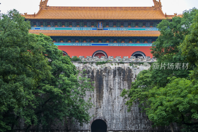 南京钟山风景区明孝陵古建筑