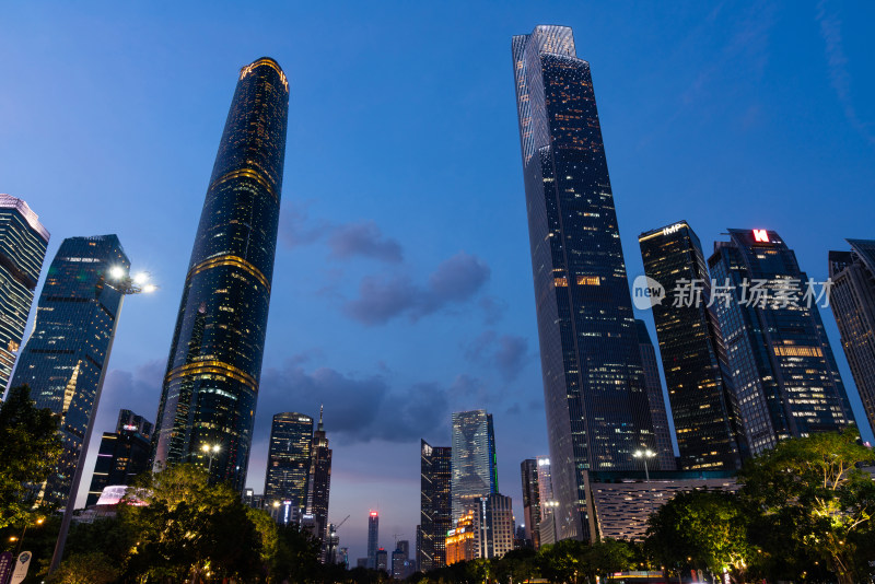 广州城市夜景