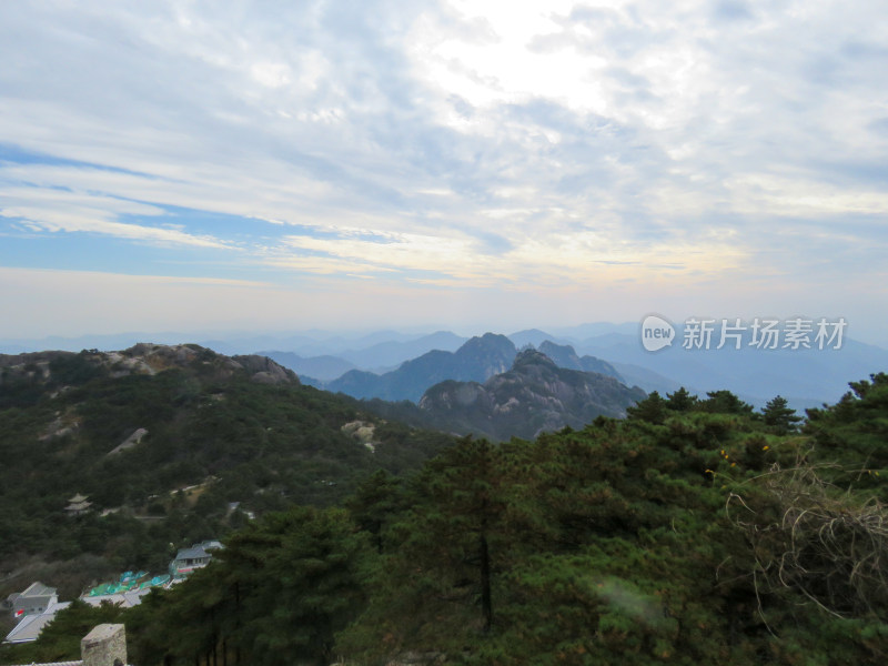 中国安徽黄山旅游风光