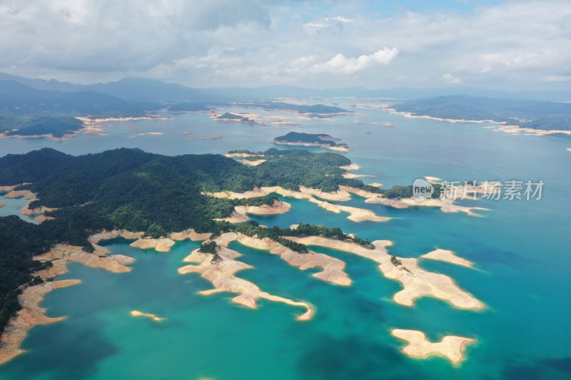 河源万绿湖 湖泊 千岛湖