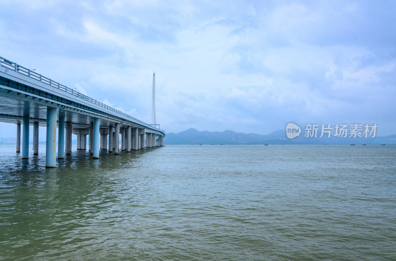 深圳湾公路大桥跨海大桥景观