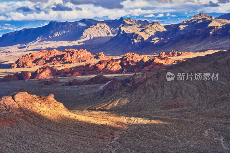 美国火焰谷的美景