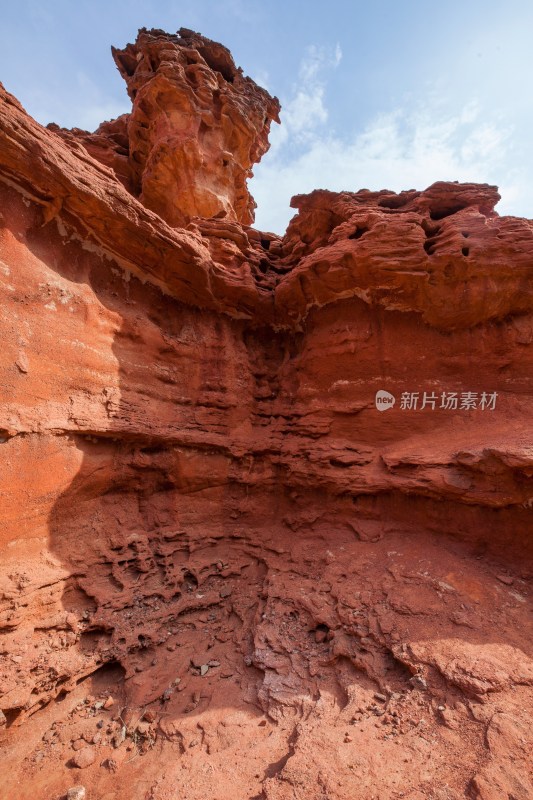 中国内蒙古丹霞地貌梦幻峡谷