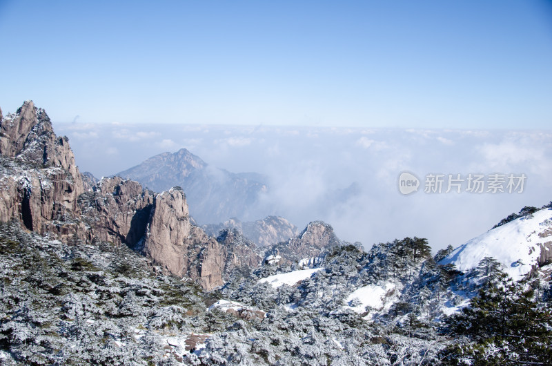 冬季黄山风光