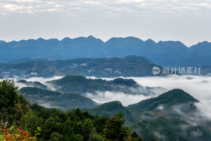 重庆酉阳：石门山的清晨