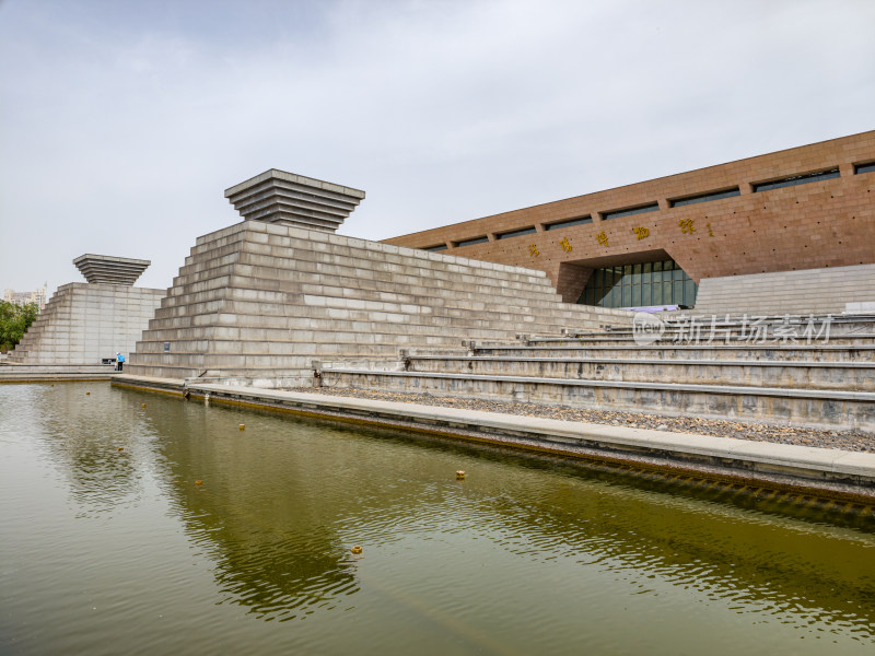 洛阳博物馆建筑景观