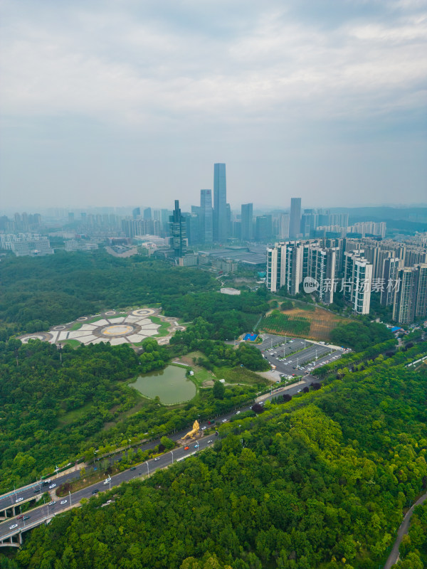 贵阳观山湖区建筑风光