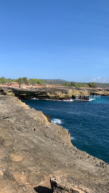 巴厘岛蓝梦岛海岸