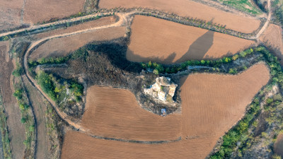 河南洛阳古遗址禹宿谷堆