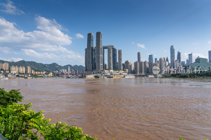 重庆城市天际线风景