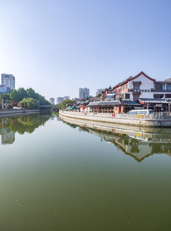 山东济宁古运河东大寺竹竿巷景观