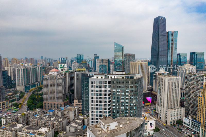 山城重庆城市建设航拍摄影图