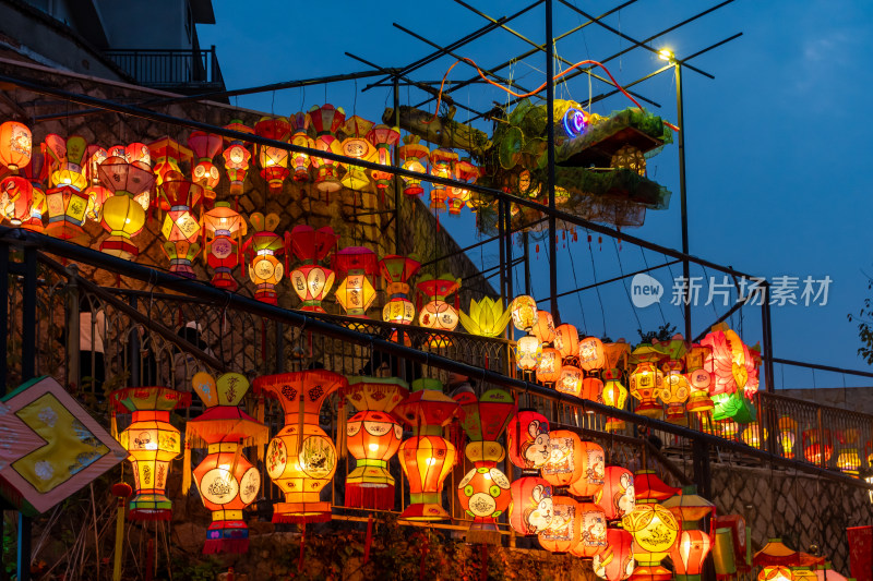 福州烟台山龙凤呈祥灯会