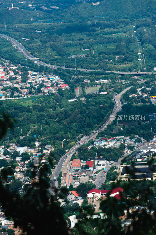 北京香山公园自然风景