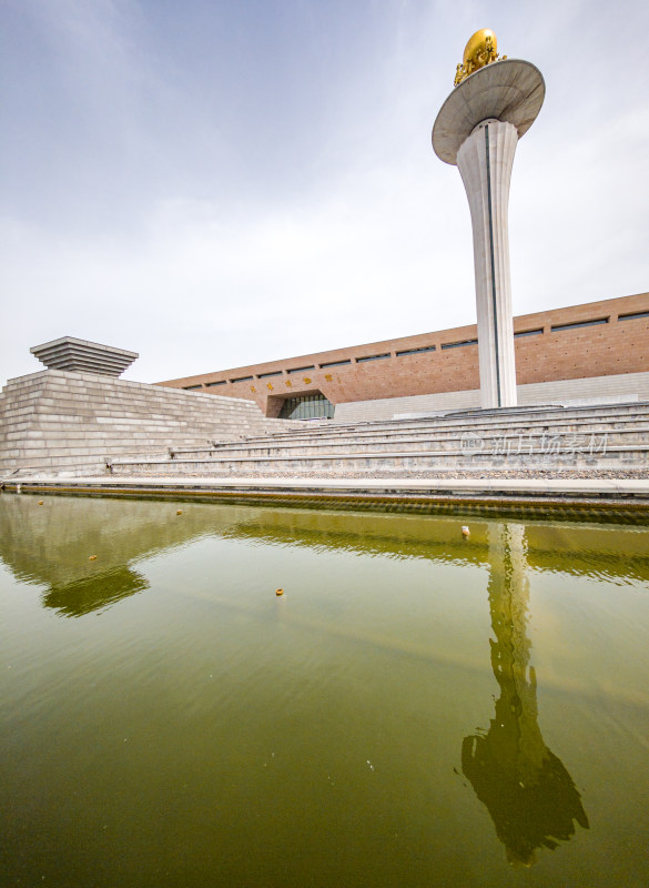 洛阳博物馆建筑景观