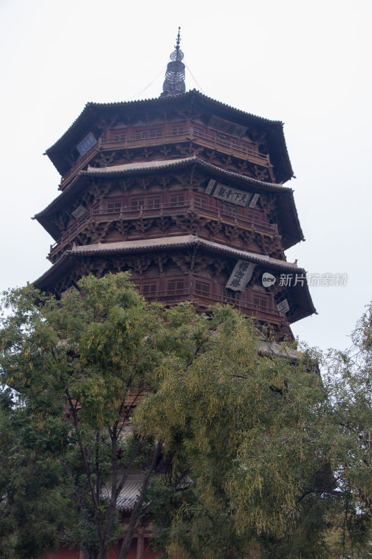 山西朔州应县木塔