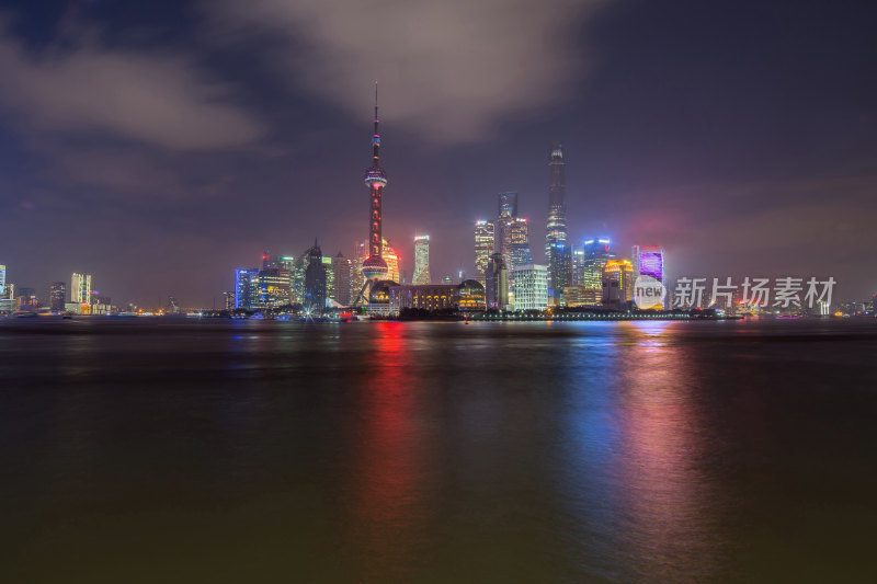 上海城市夜景风光