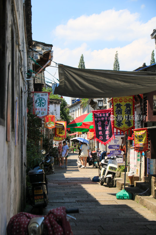 浙江绍兴鲁迅故里景区街区