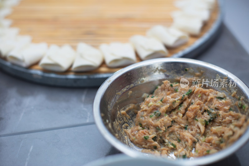 中国传统美食馄饨