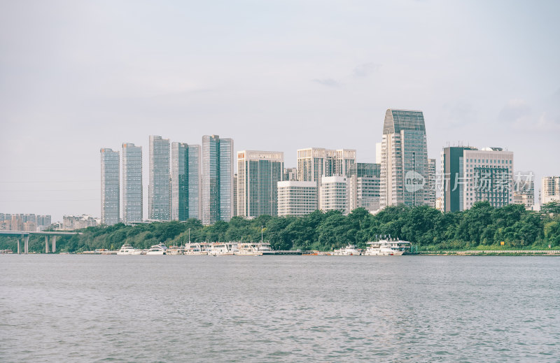 广西柳州柳江江滨-河东新区城市风光