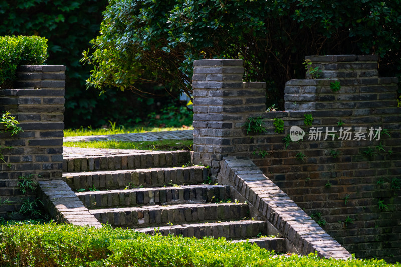 江苏扬州市唐城遗址建筑风景