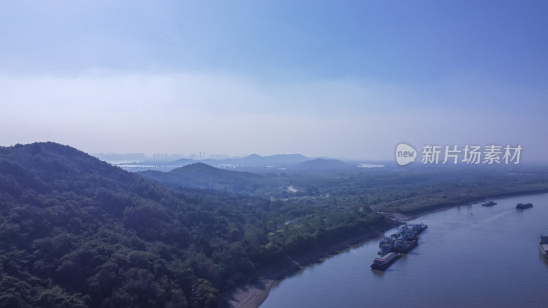 武汉洪山区白浒山航拍