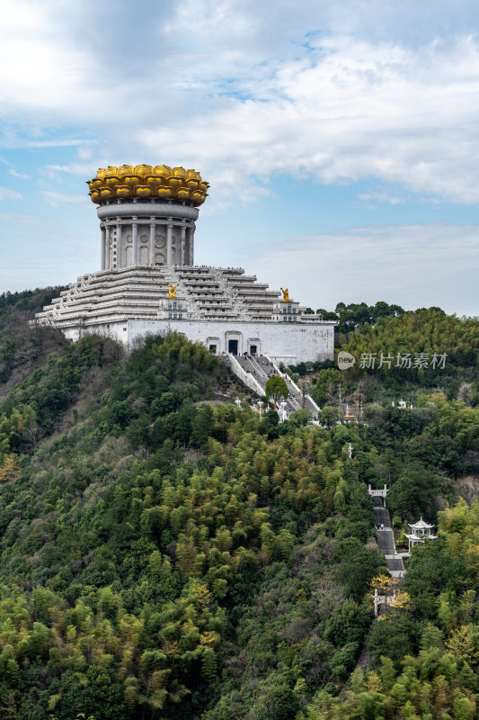 浙江绍兴会稽山大香林兜率天景点景观