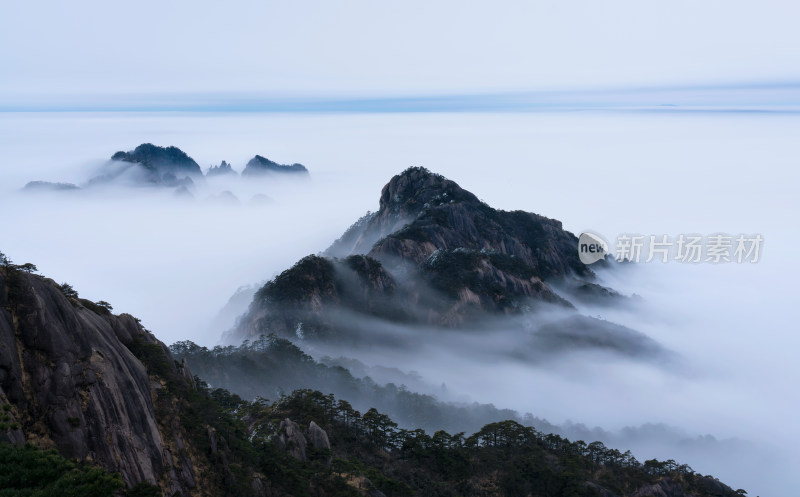 黄山云海风景