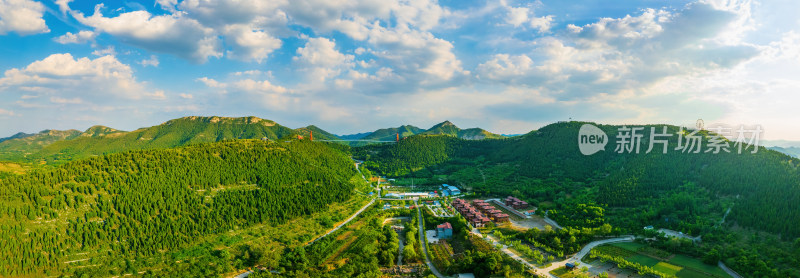 青州山水庙子泰和山景区青山绿水风景