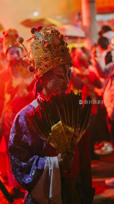 福州新春元宵节游神，规模盛大