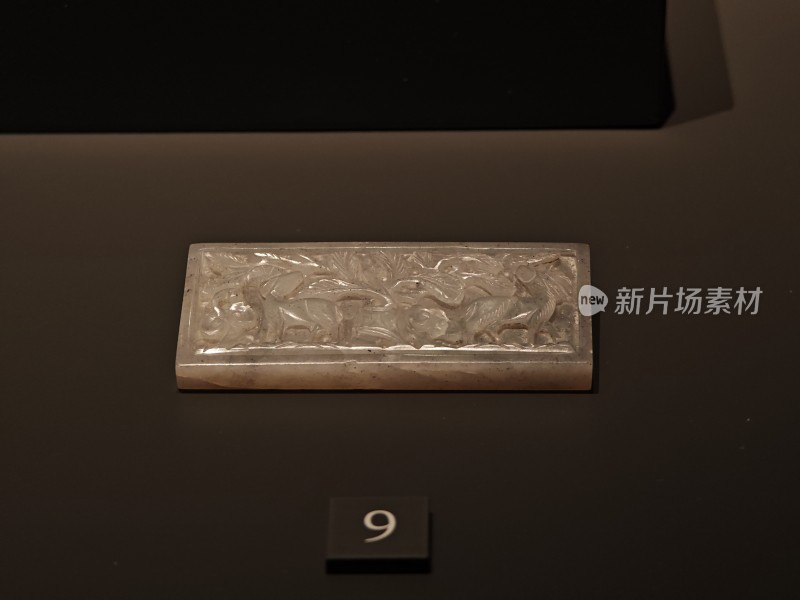 古代雕刻玉器展品