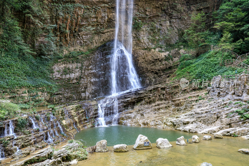 湖北宜昌三峡竹海风景区，自然风光，竹海