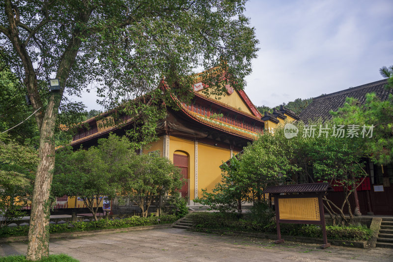 杭州西湖净慈寺建筑风景