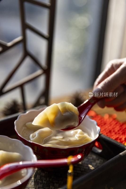 春节 冬至 饺子 包饺子