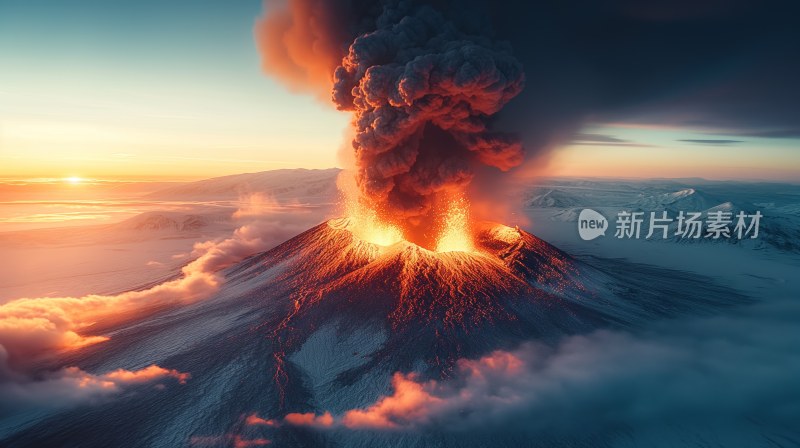 火山大爆发