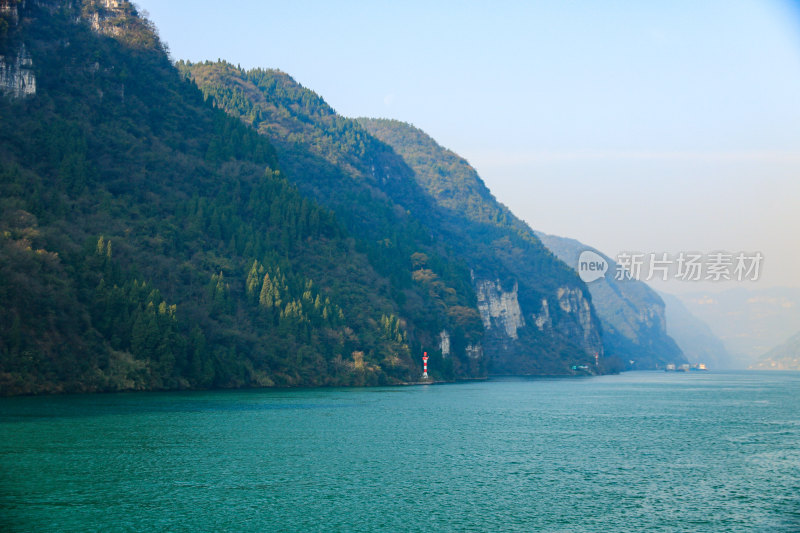 两坝一峡三峡大坝坝区西陵峡长江三峡风光