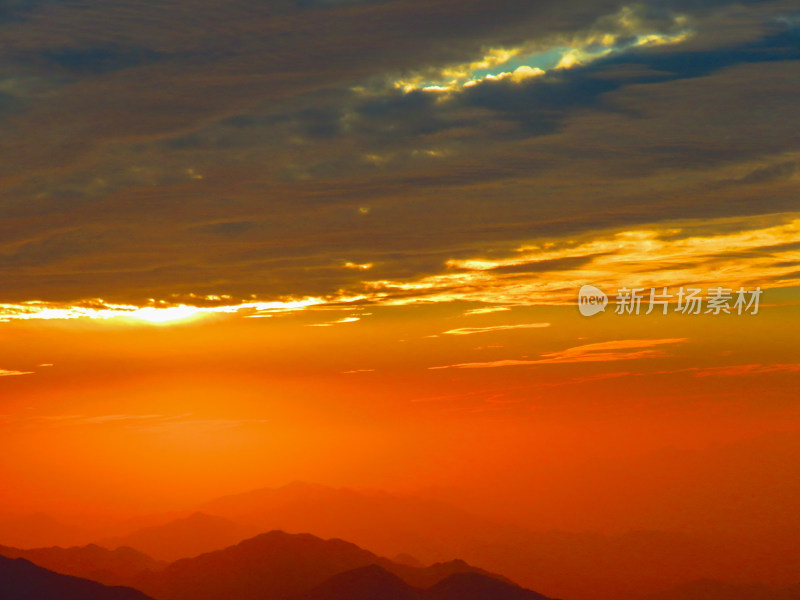 中国安徽黄山旅游风光