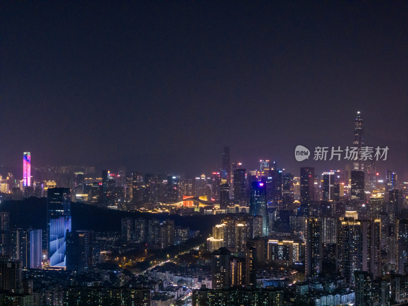 深圳璀璨夜景灯光秀