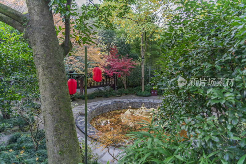 杭州栖霞岭黄龙洞景点风景