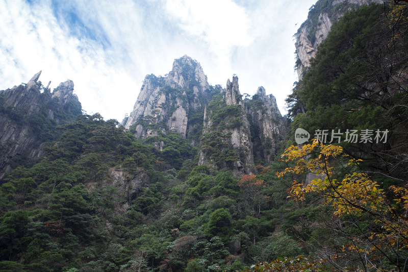 大美中国自然风光黄山风景区旅游景点