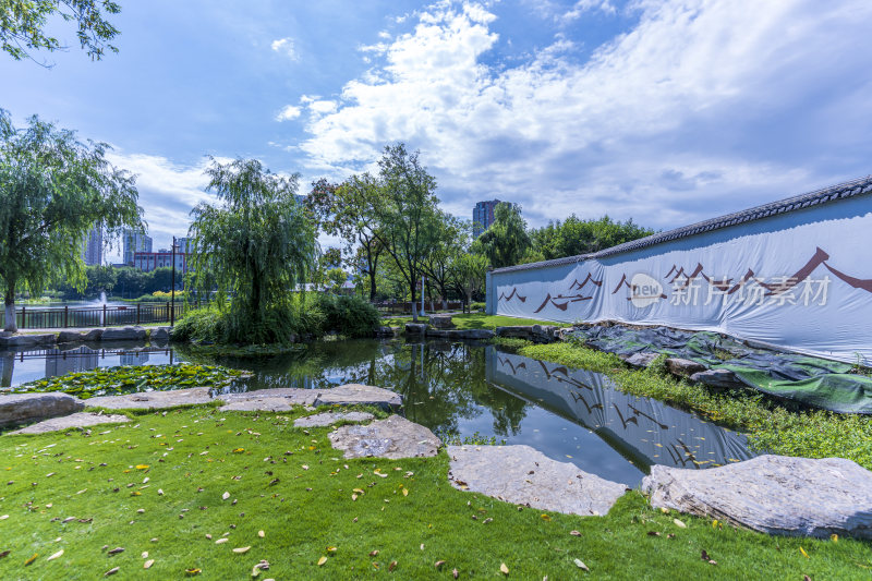 武汉武昌区紫阳公园风景