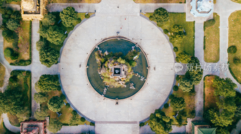 杭州萧山东方文化园 杨歧禅寺建筑景观