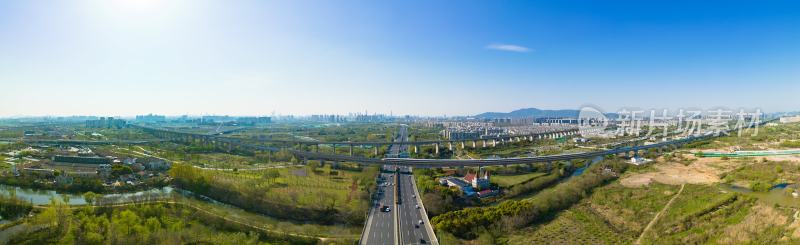 高速公路与高铁高架桥